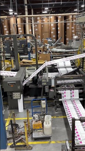 Heidelberg M600 Offset Web Press #printing #manufacturing #pressroom #printingpress #print