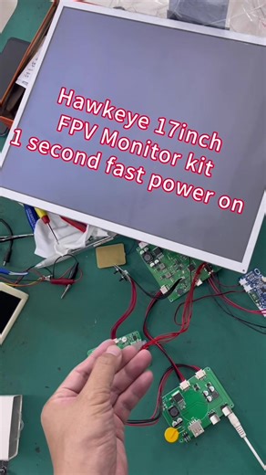 Hawkeye FPV Monitor: 17-Inch Power and Performance