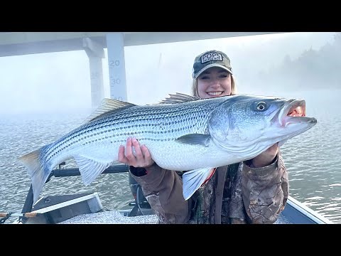 EPIC TENNESSEE STRIPED BASS FISHING