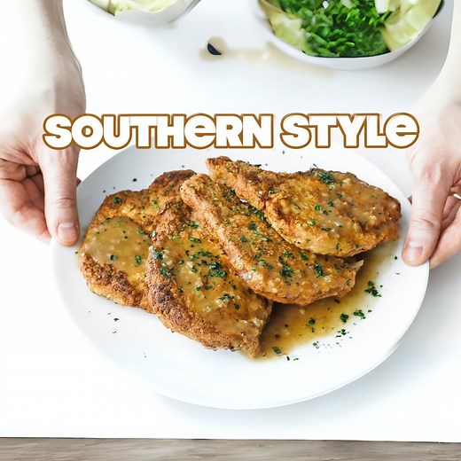 Southern-Style Fried Pork Chops Recipe Pan Gravy 🥩 | Chef Billy Parisi