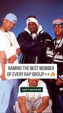NAMING THE BEST RAPPER IN EVERY GROUP! 👀😳 (PART 2)