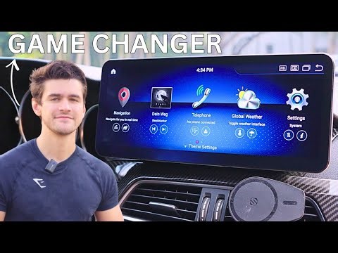 Mercedes W204 Android Screen Install | Full DMP Upgrade for C300 / C350 / C43