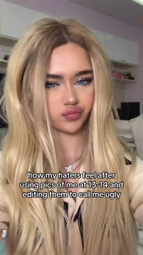 Hating on me won’t make you prettier. I’m not worried about what anyone thinks people who’ve seen me in real life say I look exactly the same and I know that myself too.🫶🏻 #relatable #blonde #foryoupage #virallll #fyp