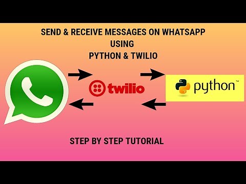 How to Send & Receive WhatsApp Message with Python & Twilio | Twilio API | Automate WhatsApp