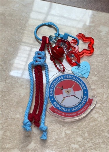 Keychain Souvenirs from Sekolah Kedinasan Unhan