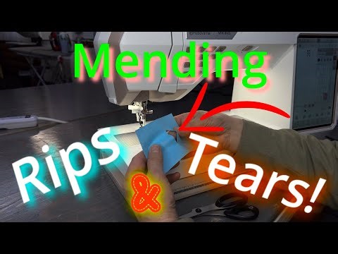 Mending Rips & Tears The Easy Way!
