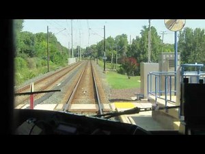 Riding the Baltimore Light Rail to Hunt Valley Mall