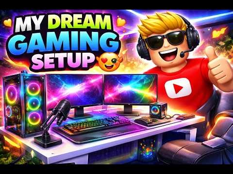 My Dream Gaming Setup in Roblox 😍🔥