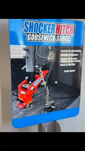 Up your towing game and your riding comfort with a Shocker Hitch from Early Trailer Sales! #ShockerHitch #earlytrailersales | Early Trailer Sales