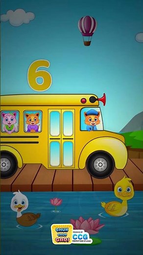10 Little Buses 🚌 | Counting Song for Kids