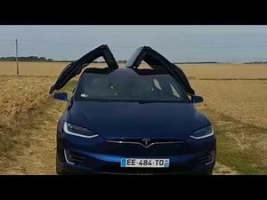 Presentation and test of the Tesla Model X