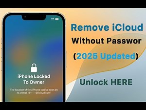 How to Remove iCloud Account from iPhone Without Password (2025 Updated)