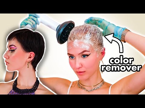 Removing my Black Box Dye color