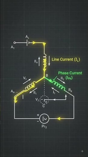 Understanding 3-Phase Electrical Power: Delta and Star Systems #electricalengineering