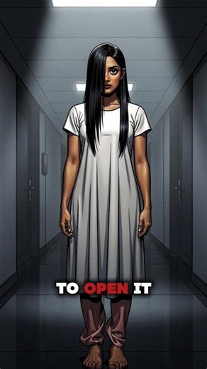 Her feet face backward. Don't open the door | TheCroxw #shorts