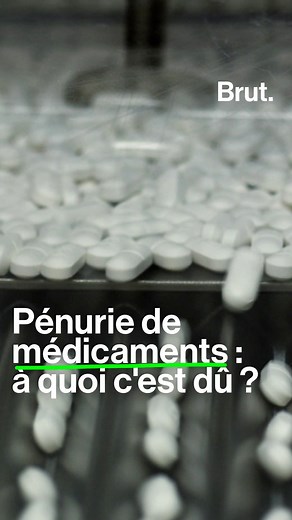 Brut. | Arriver à la pharmacie avec une ordonnance, et ne pas pouvoir récupérer certains des médicaments : c'est le cas pour beaucoup de Français.... | Instagram