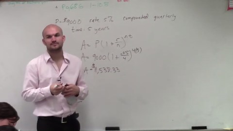 Calculating the compound interest of an investment