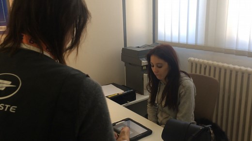 Passer son code à la poste