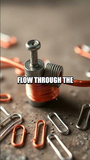 Homemade Electromagnet Experiment