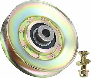 127783 Pulley Idler Craftsman Replaces 532139245 Pulley, 127783 Idler Pulley, Craftsman 139245 Idler Pulley, 532127783 Idler Pulley for Husqvarna YTH 18542, LTH1342, YTH150, YTH 2448 Tractors