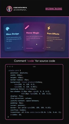 Hover One Card and Watch the Magic Happen