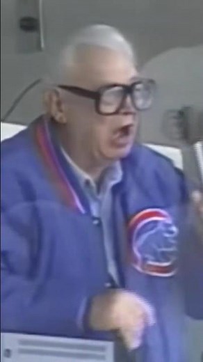 Harry Caray Leads Wrigley Field in “Take Me Out to the Ball Game”