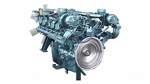 [Hot Item] 556kw Water-Cooled 10 Cylinders Doosan Diesel Engine/Machinery Diesel Engine (DP180LB)