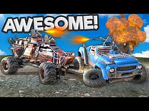 I BUILT & CRASHED Awesome Vehicles in Crossout Mobile!