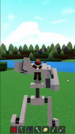 Simple Battle Mech Suit In Roblox Build A Boat For Treasure!