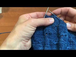 Knitting Flower Stitches