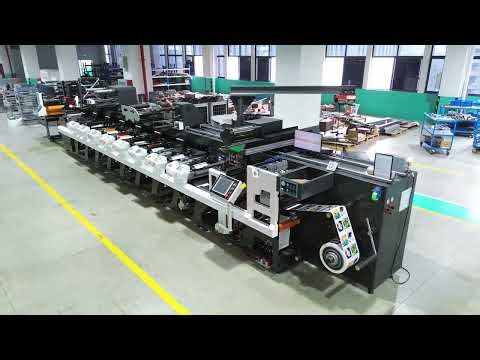 Watch How Precise & Fast This Label Printing Press Really Is!