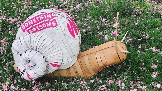 Seattle's queen of cardboard puts a DIY twist on recycling