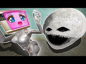 TV WOMAN VS THE MOON WAKES UP IN MAZE 10 | Garry's Mod