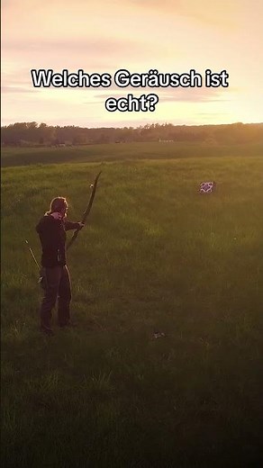 🏹 Wie klingt Bogenschießen?! 🎯 #archery #sports #fun #ytshorts #bogenschießen