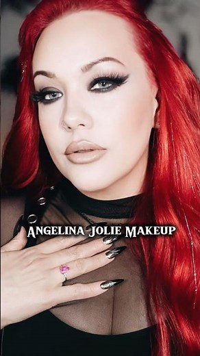 Goth Makeup Tutorial for Beginners 🖤 90s Angelina Jolie Makeup | Curst Kosmetics #makeuptutorial