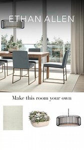 Shop exclusive designer rooms created to inspire you—and make them your own when you meet with an Ethan Allen designer, whose help comes at no extra cost to you. 😍 | Ethan Allen