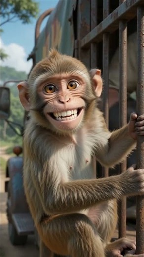 Baby Tiger Escapes! 🐯 But Monkey Is Caught 😭