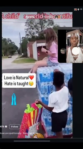 Absolutely beautiful. Us adults can learn something from children every now and then. | Ariole Juice Dieujuste