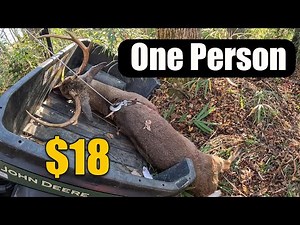 One Person UTV Deer Loader for Deer Hunters