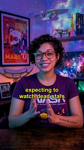 Dead Stars Aren't Supposed to Do This