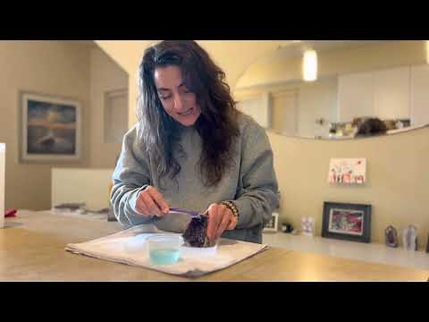 Cleaning your crystals at home