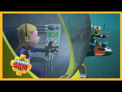 Epic Underwater Submarine Rescue! 🔥 Fireman Sam New Episodes