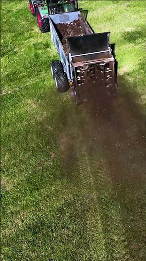E Series Manure Spreader Ready to Roll for Spreading Season