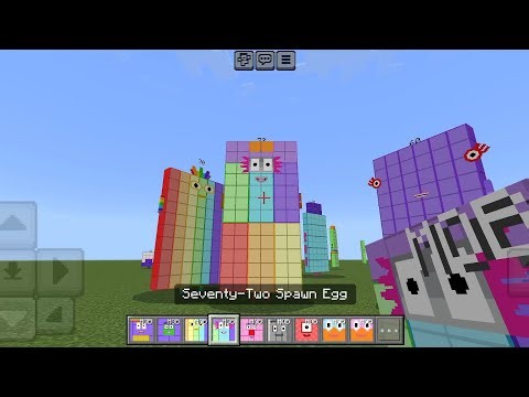 NEW UPDATE - Numberblocks Addon in Minecraft PE 