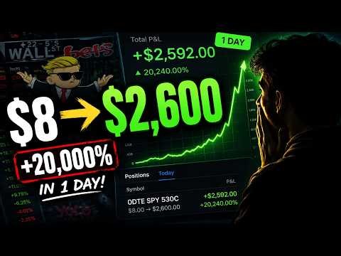 He Made 20,000% in ONE DAY… With $8!