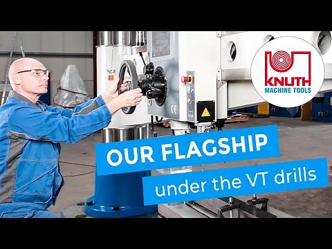 Heavy radial drilling machine with a unique operating concept - R 80 VT PRO