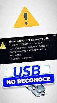My USB drive isn't recognized by Windows 💻✅ #windows11 #usb #pendrive #windows #pc