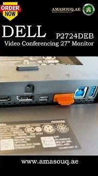Dell P2724DEB 27 inch Monitors in UAE - #Dell, #P2724DEB, #meeting , #monitor, #uae, #tech