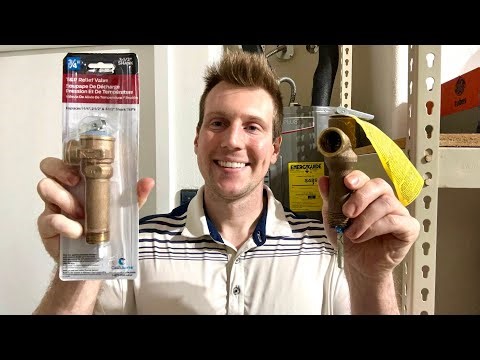 How To Install a New T&P Valve on Your Water Heater #DIY