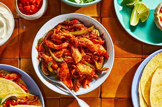 Easy Chicken Fajitas